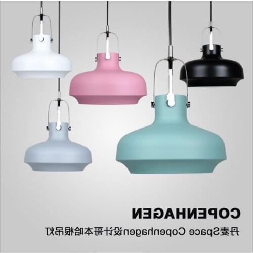 New American Industrial Loft Vintage Pendant Lights Black White Iron Edison Glass Retro Loft Vintage Pendant Lights Lamp deco