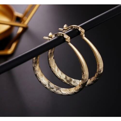 Wedding silver Gold color earrings hoop women lady cute drop gift lady hot selling fashion jewelry christamas jewelry LE041