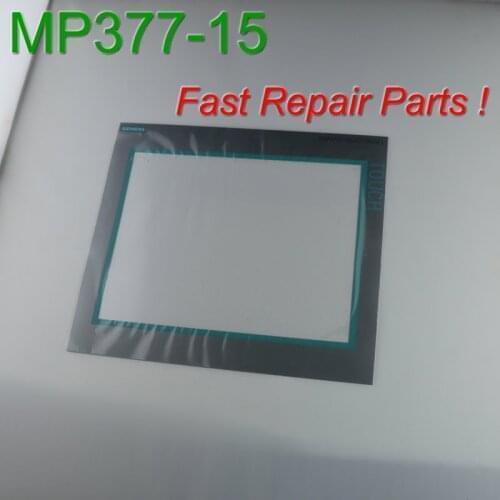 6AV6644-0CB01-2AX0 MP377-15 inch Membrane Film+Touch Glass for SIMATIC HMI Panel repair~do it yourself, Have in stock