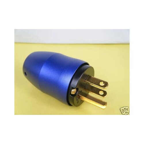 Aluminum AC Power Cable 3-Pin IEC PLUG Connector M3B