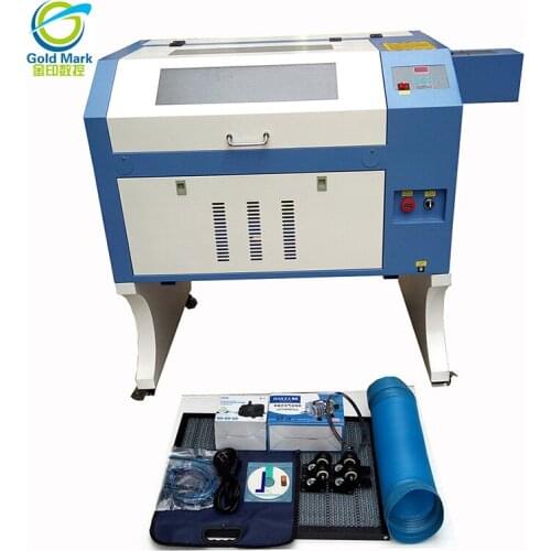 Free Shipping 50W 60W 80W 90Wreci CNC CO2 Laser Engraving Machine TS6040/4060 Laser Engraver Cutter Machine