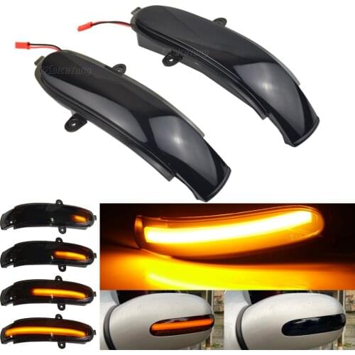 Dynamic Turn Signal LED Side Mirror Indicator Blinker Sequential Light For Mercedes Benz C Class W203 S203 CL203 2001-2007