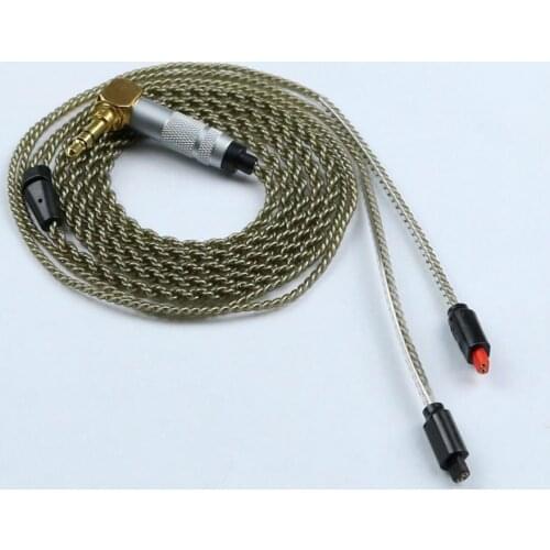 DIY earphone wire for im01 im02 im03 silver plated wire