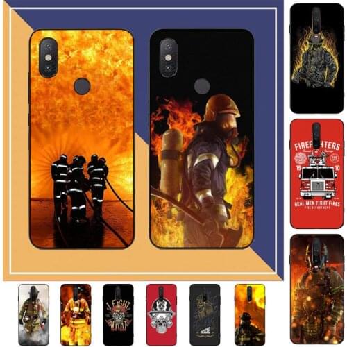 Firefighter Heroes Fireman Phone Case for Redmi Note 8 7 9 4 6 pro max T X 5A 3 10 lite pro