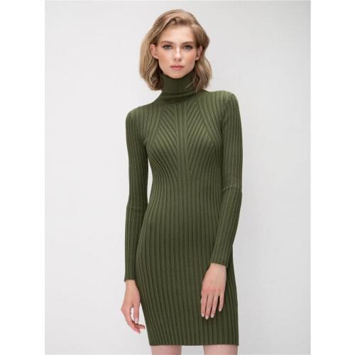 Модные трикотажные платья Fors China At AliExpress