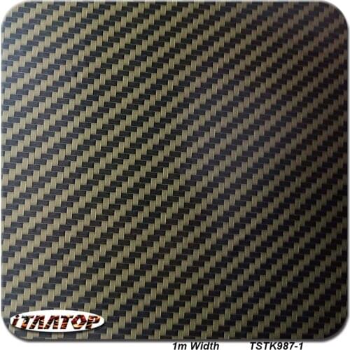 ITAATOP Hydrographic Dipping Film TSTK987-1 1M * 10M Carbon Film hydrographic film Water Transfer Printing Film