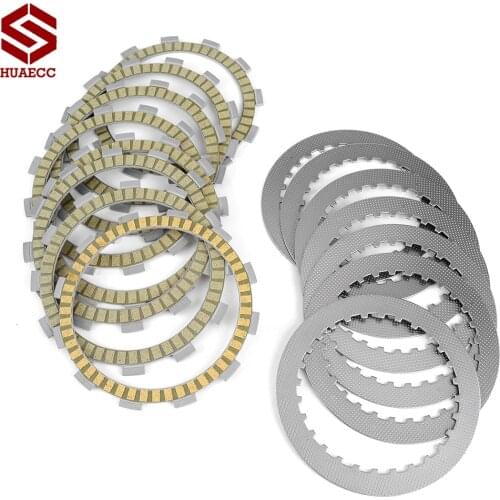 Clutch Friction Disc Plate Kit for Suzuki GR650 D GR 650 XD 1983-1984 21441-37400 21451-15500