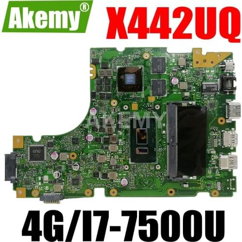 X442UQ Laptop motherboard for ASUS VivoBook 14 X442UQR R419U X442UN X442UR X442UNR original mainboard GT940MX 4GB-RAM I7-7500U