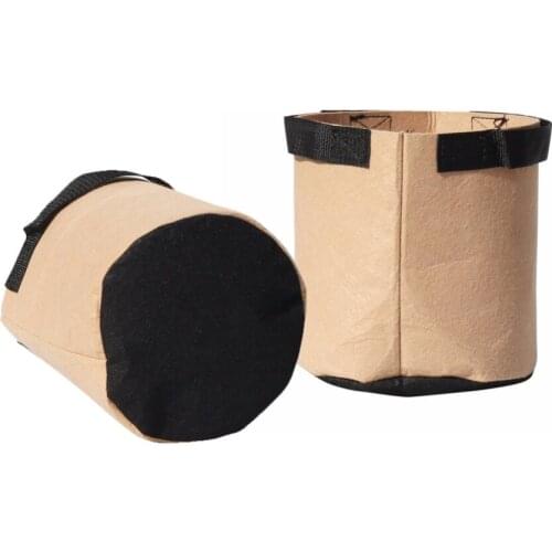 20cm x 20cm/30cm x 25cm Vegetables Flower Potatoes Cultivation Grow Bags Home Garden Balcony Non-woven Fabric Planting Bag 1 Pcs