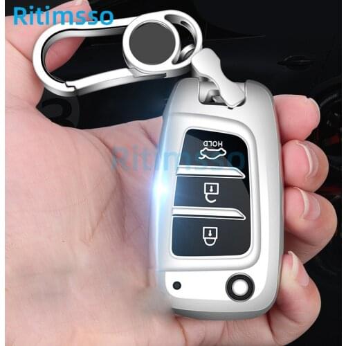 Soft TPU Car Remote Key Case Cover Shell For Hyundai Elantra Solaris 2017 Santa Fe Verna Tucson i35 i40 Genesis Fe Accessories