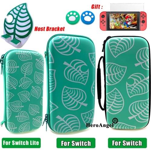 New Leaf Portable Animal Crossing Storage Bag For Nintend Switch Lite Case NS Lite Console Carrying Travel Bag Game Accessories