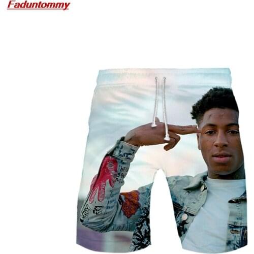 New Youngboy Never Broke Again Shorts Summer Men Casual Leisure Trend Shorts 2020 Harajuku Popular Fashion Shorts