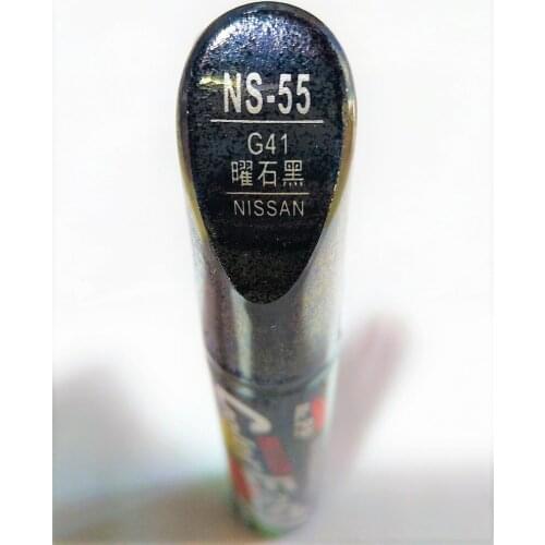Car scratch repair pen, auto paint pen black for Nissan Qashqai X-trail Sylphy Teana Sunny Tiida Livida Geniss March