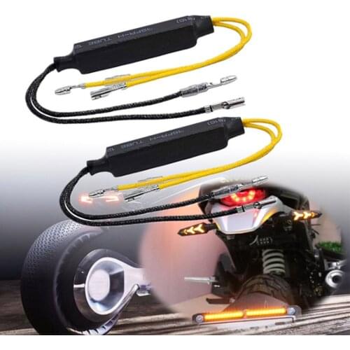 12V Motorcycle LED Turn Signal Indicator Bulb Flasher Blinker Resistor 27W 26ohm