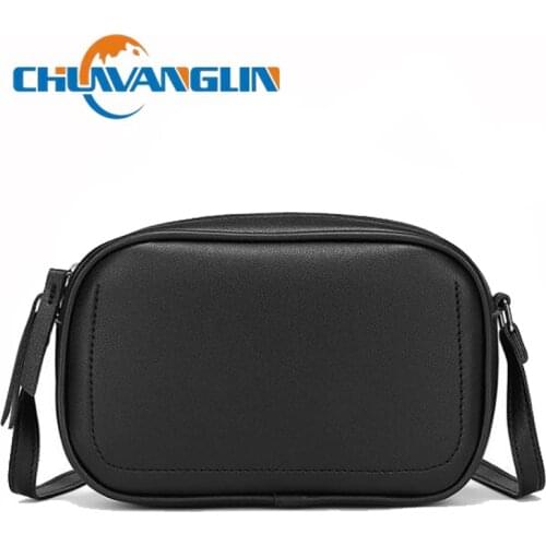 Chuwanglin Casual Women Leather Handbags Clutches Handbags Ladies Shoulder Bags Crossbody Bags for Women Sac A Main 5141502