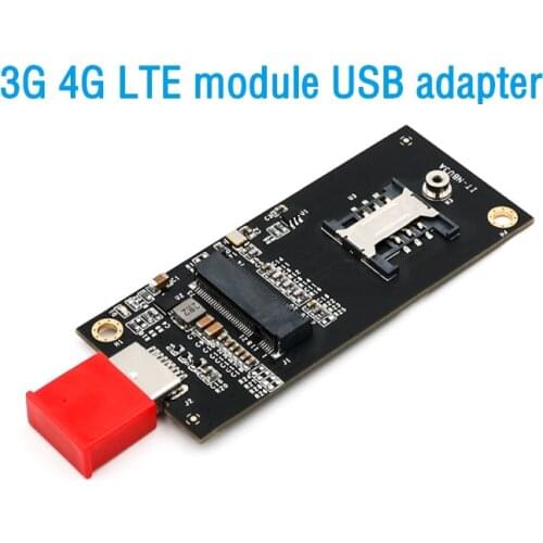 M2 USB adapter M.2 NGFF DW5811E DW5821E DW5816E ME936 EM7455 USB converter USB3.0 expansion card for 3G / 4G / 5G LTE module