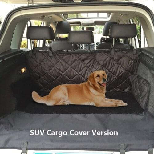 Dual-use Dog car seat cover car seat for dog SUV dog Car Trunk Cargo Mat Travel Hammock bed Transporter Dog Carrier Pet products