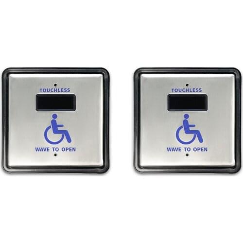 Touchless Wave To Open Non-Touch Handicapped Wired Push Button Switch