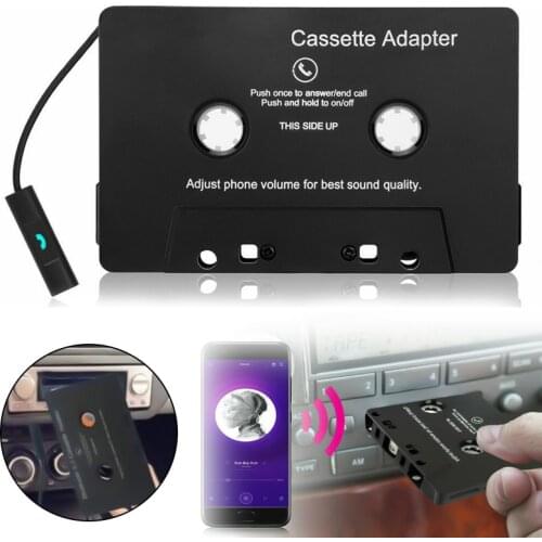 Wireless 5.0 Car Audio Stereo Cassette Tape Adapter MP3 Hands-Free Aux Tool Car Bluetooth Cassette Player Adapter Tape Converter