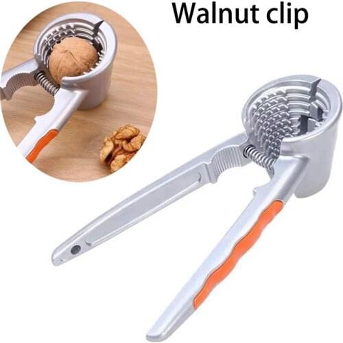 Household Tools Zinc Alloy Household Multifunctional Walnut Clip Retail Wholesale Gift Walnut Clip Funnel Nut Clip