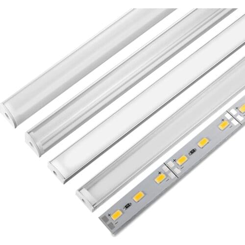 DC12V 50cm 20inch LED cabinet bar light 5630 36led U/V profile led hard strip,LED aluminum channel Home decoration lighting