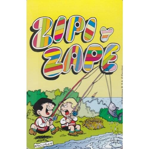 Fournier, childrens deck Zipi and Zape Original product 1997 game table play cards comic families