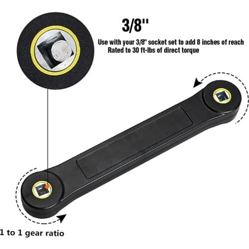 Wrench Universal Extension Adjustable Spanner Ratchet Hand Manual Tools Kit Car Vehicle Automotive Set Replacement Spare Parts