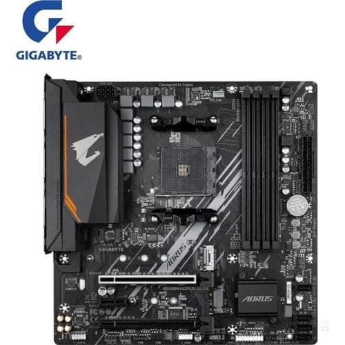 For Gigabyte GA B550M AORUS ELITE Motherboard AM4 DDR4 B550 Used Desktop Mainboard Support R5 R7 5800X 5600X 5300X