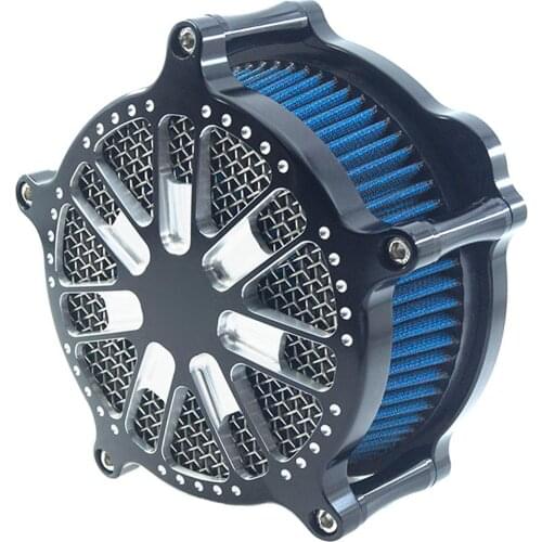 Motorcycle Intake Air Cleaner Filter Slam Venturi For Harley Sportster 883 XL 1200 Softail Dyna Touring Road King Street Glide