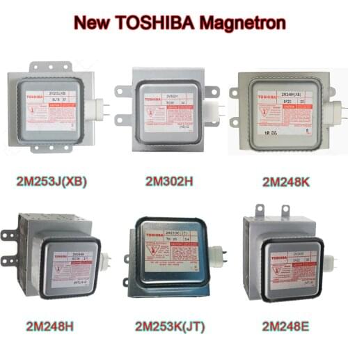 New Original Magnetron For TOSHIBA Microwave Oven 2M253J 2M303H 2M248H 2M302H 2M253H(MT) 2M248K 2M253K(JT) 2M248E