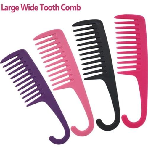 4 Colors Hairdressing Comb Heat Resistant Woman Wet Detangle Curly Hair Brushes Pro Salon Styling Tools Hair Brush Comb