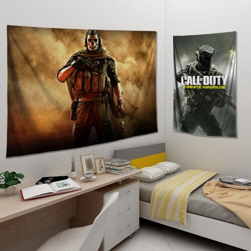Poster with game Call of Duty, decorative painting, tapestry, bedside bedroom, wall art decorative