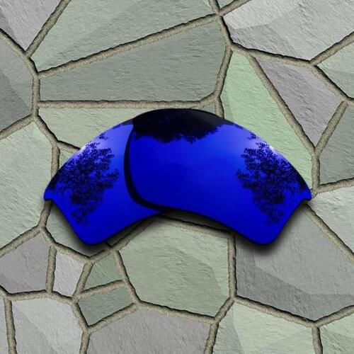 Violet Blue Sunglasses Polarized Replacement Lenses for Oakley Half Jacket 2.0 XL