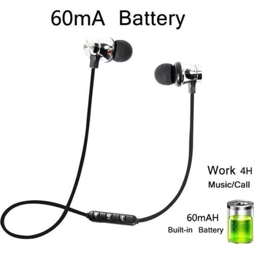 Sports bluetooth headset waterproof smart pairing built-in microphone supports simultaneous connection of two mobile phones