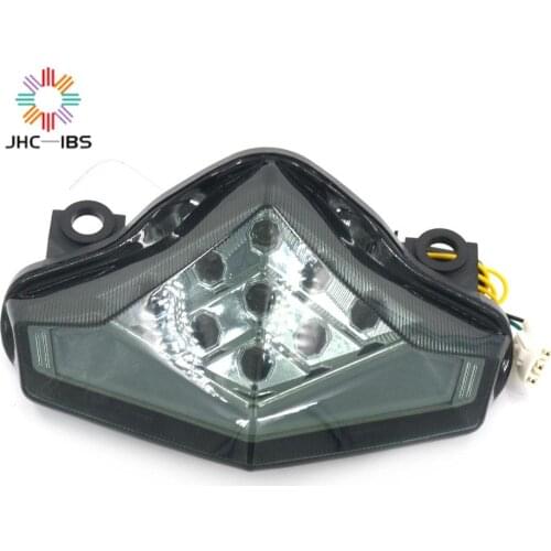 Motorcycle Taillight Brake Light Assembly Blinker Lamp Turn Signal For KAWASAKI ER6N 2012-2014