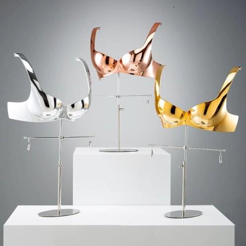 4style underwear female cloth mannequin model display rack iron base hanger large chest fake human body sexy D238