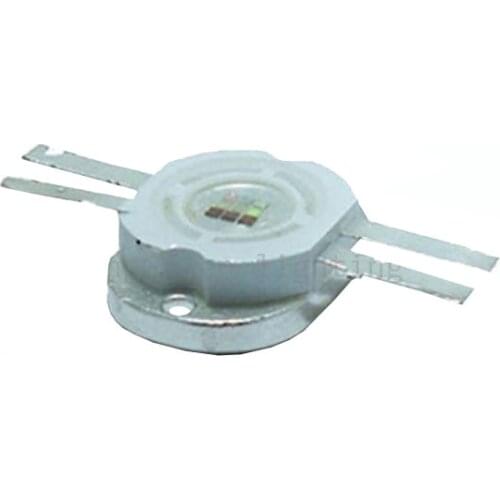 10X High quality four pin RGB integared LED diode supper brightness 9W/27W rgb led light source with epileds chip free shipping