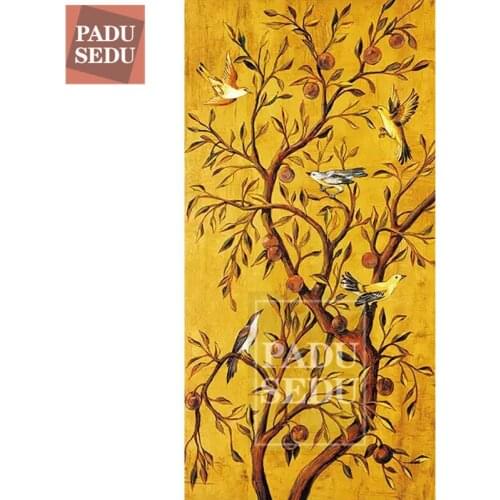 5D Diamond Painting Birds Chinese Cross Stitch Animal Mosaic Pattern DIY Diamond Embroidery Bird Vintage Home Decor Living Room