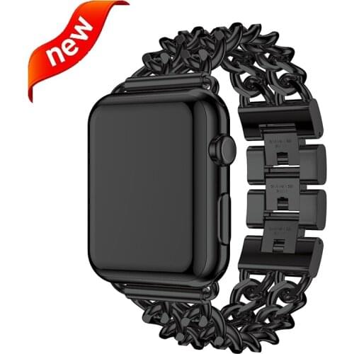 Stainless Steel bracelet Strap for Apple Watch Band 42mm 38mm 44mm 40mm smart watchband For iWatch Series 5 4 3 2 1 accessories