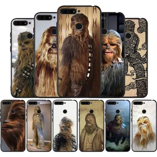 Chewbacca black Silicone Phone Case For Huawei honor 30 8 8X 9 10 10 Lite 20 Mate 10 20 30 Lite Pro cover