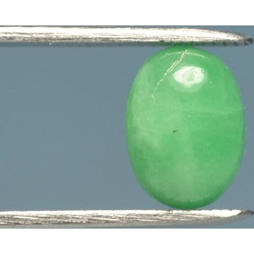 Cheap natural emerald ring face LuoShi original stone without optimization boutique 1.25cm * 0.9cm * 0.5cm