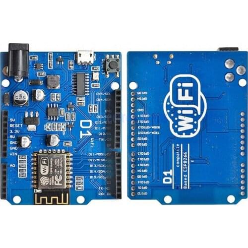 ESP-12E ESP-12F WeMos D1 WiFi Uno R3 Based ESP8266 ESP-12E Wireless WIFI Module For Arduino Compatible IDE