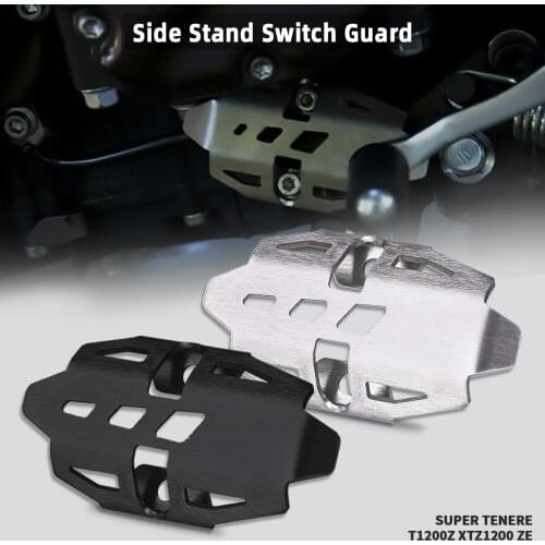Motorcycle Side Stand Switch Guard Cover kit For Yamaha XT1200Z XTZ1200 ZE SUPER TENERE 2010 2011 2012 2013 2014 2015 2016-2021