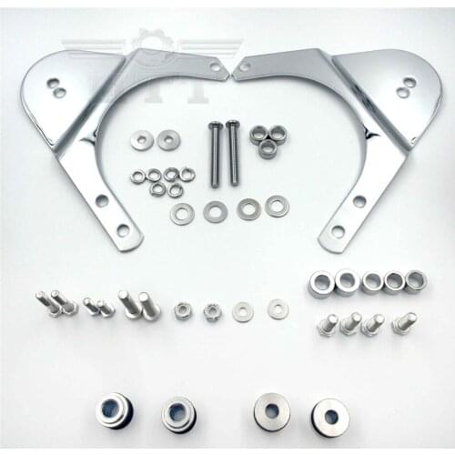 Rear Docking Hardware Kit For 1997-2008 Harley Davidson Touring Road King Road Glide Electra Glide Standard Street Glide CHROEMD