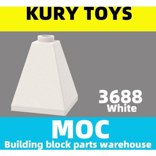 Kury Toys DIY MOC For 3688 Building block parts For Slope 75 2 x 2 x 2 Quadruple Convex - Blocked Open Stud or Hollow Stud
