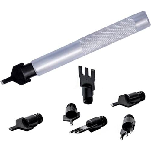 LMDZ 1.5 mm ,2.5 mm and 3.0mmLeather Flat Punch Tool Set Steel Handle Can Replacement Head Belt Hole Punching Thonging