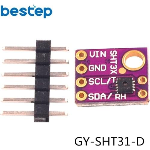 SHT31 Digital Temperature and Humidity Sensor Module SHT31-D I2C Interface Environmental Detection Smart Home