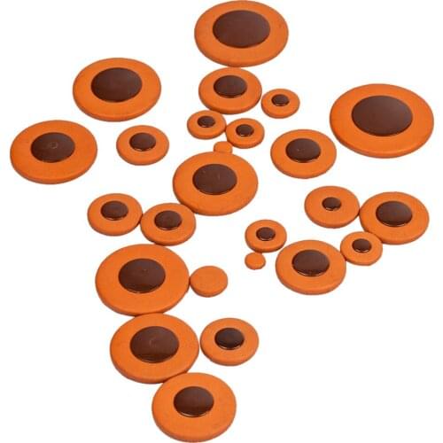 25x Alto Saxophone Pads Replacement Set for Alto Saxophone Accessory