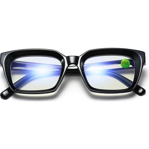 +1.0~+3.5 Oversized Square Men Women Reading Glasses Leopard Resin Lenses Hyperopia Frame Presbyopia Eyewear