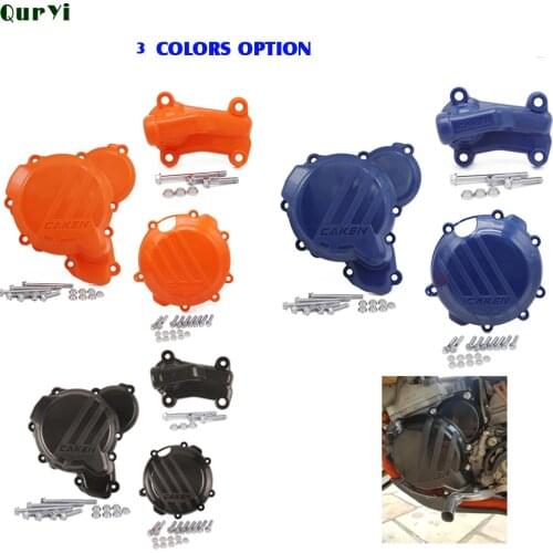 Clutch Protector Ignition Guard Water Pump Cover For Sport Motorcycles 250 300 EXC XCW TPI TE 250i 300i 2018 2019 TX TC